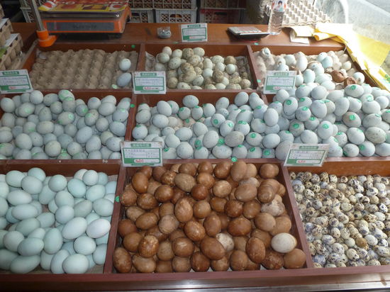 Auf einem chinesischen Markt