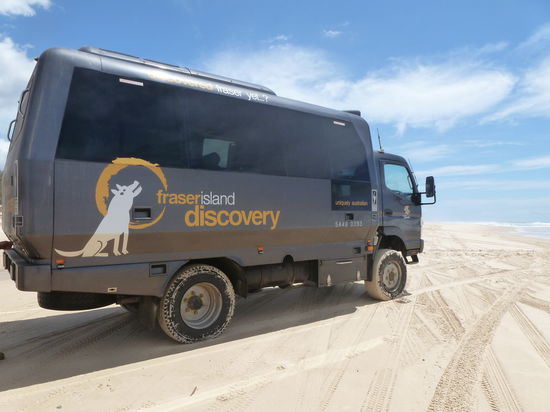 Unser "Gefährt" für die Insel