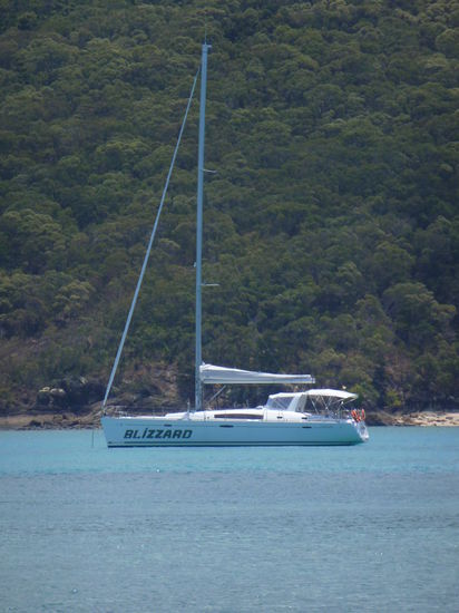 Unser super chickes und neues Boot "Blizzard"