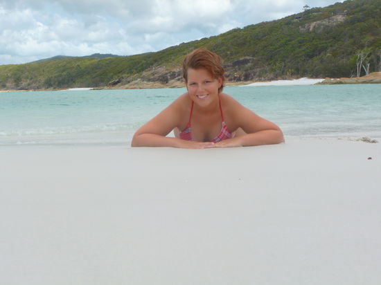 Am "Whitehaven Beach" - Das Paradies lässt grüßen =)