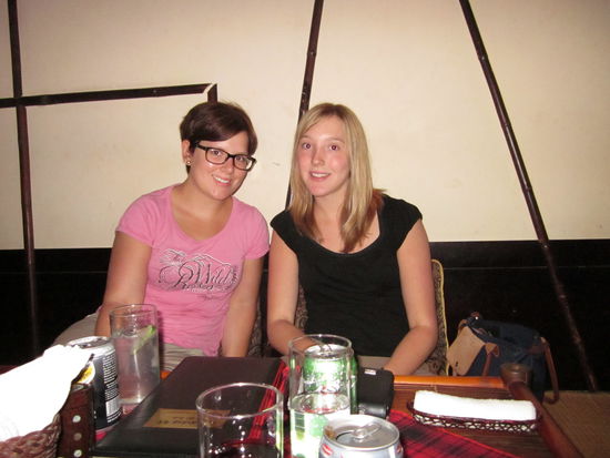 Abschiedsessen beim Inder =)