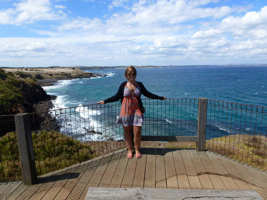 Auf Phillip Island!
Es war sooo windig dort aber trotzdem schön warm und Pinguine haben wir dort auch gesehen....