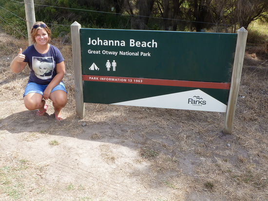 Unterwegs kamen wir am Johanna Beach vorbei =)