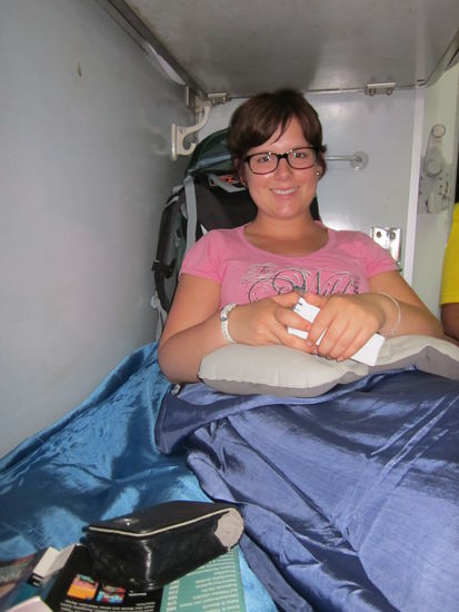 Im Zug auf dem Weg nach Hué