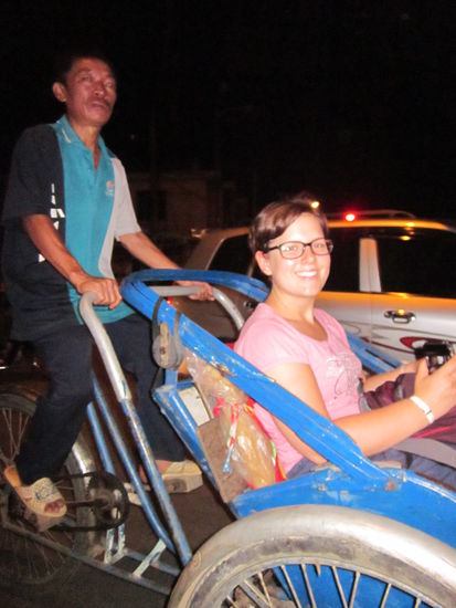 Fahrt mit dem Cyclo =) Immer wieder lustig =)