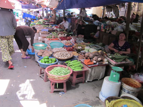 Ein typisch vietnamesischer Markt