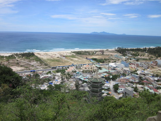 Blick von den Marmorbergen