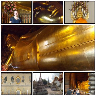 Wat Pho - Der Buddha ist bald zu groß für das Gebäude