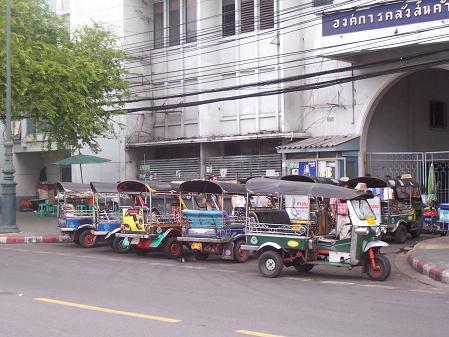 Das sind sie - die Tuk Tuks!