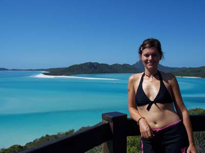Am Hill Inlet Lookout - die Farben sind echt!