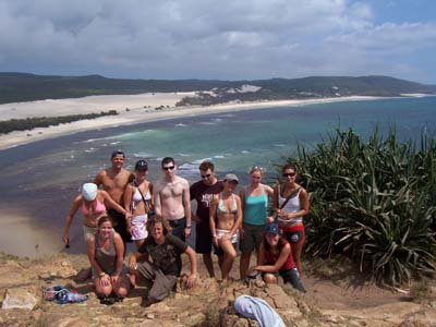 Am Aussichtspunkt Indian Head im Norden von Fraser Island