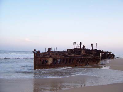 Das Maheno-Wrack