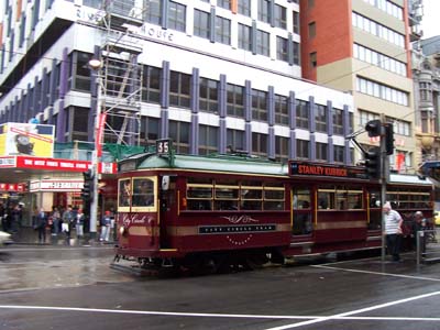Die berühmte Stadt-Tram