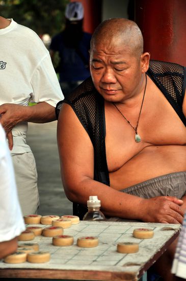 Chinesen sind immer am zocken