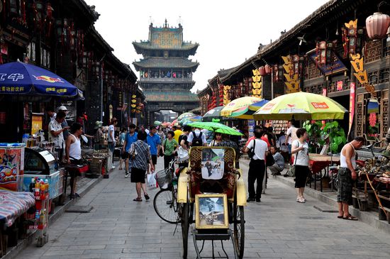 Pingyao Altstadt