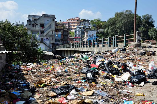 müllentsorgung gibts nicht..