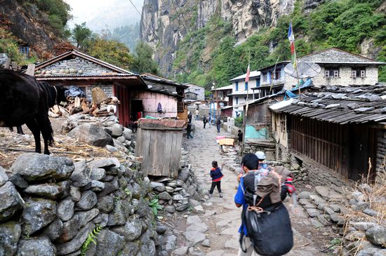 ...und durch Dörfer