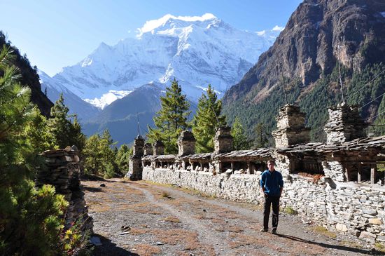 und dann endlich die große Annapurnawand