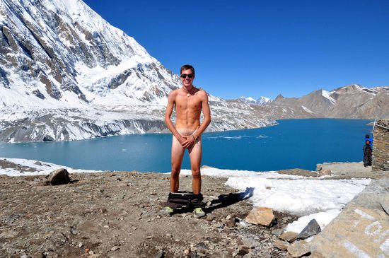 das Bild musste einfach sein  sieht warm aus wars aber wirklich nicht