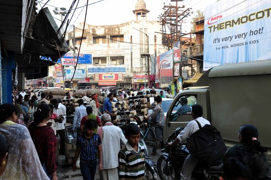 Verkehr in Varanasi