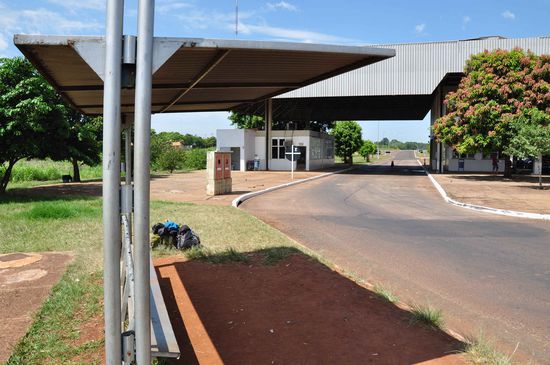 brasilianische Grenze