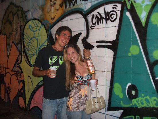 mit Bruna und Cachaca 