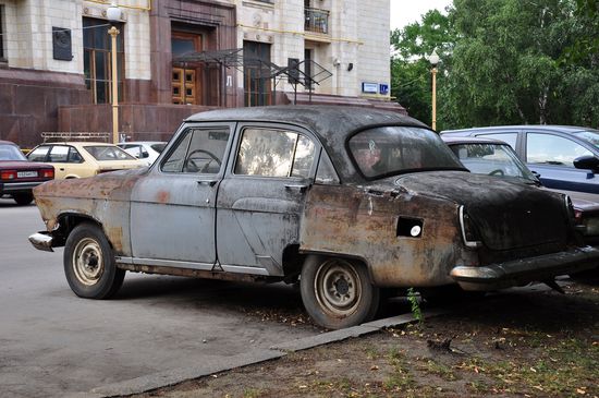 das Auto is sogar noch gefahren 
