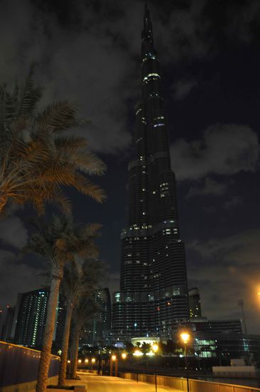 Burj Khalifa unbeleuchtet