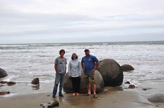 mit Nick unserem Fahrer