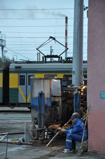 Anfangs gings durch hässliche Industriestädte