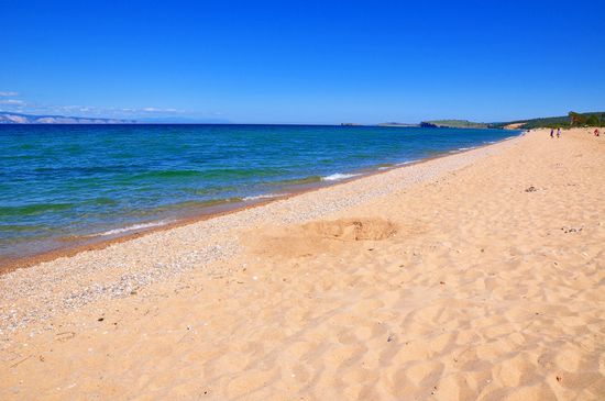 Strand gibts auch in Sibirien 