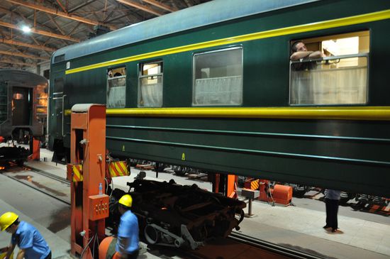 Reifenwechsel an der Grenze