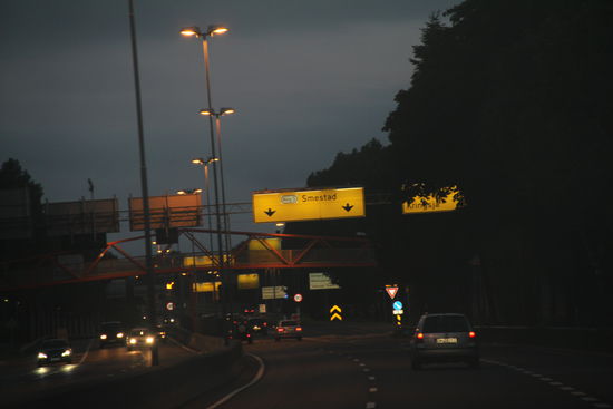 Einfahrt nach Oslo