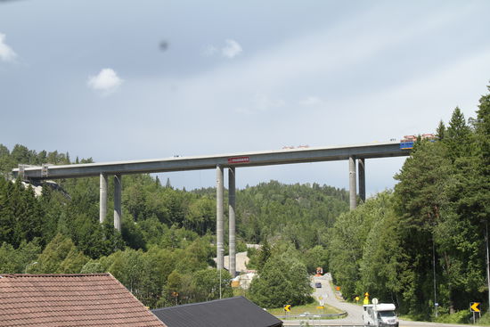 Die Norweger können Brücken bauen