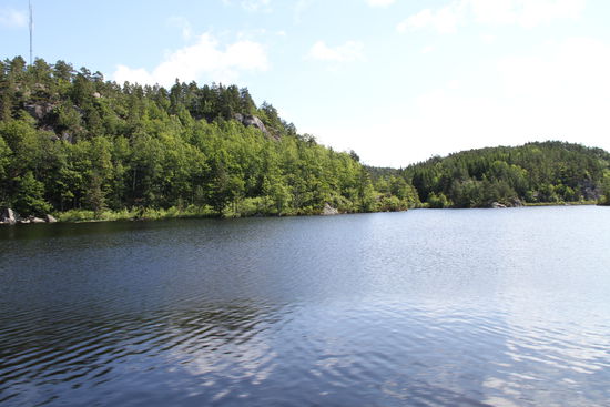 Ein Fjord bei Jusoya