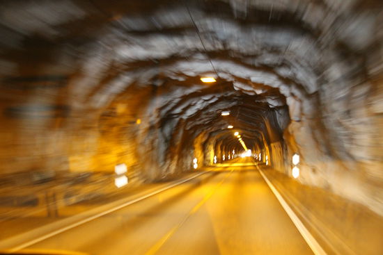 Ein Tunnel ...