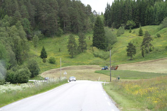 Auf der Fahrt von Leivrik nach Nauksund