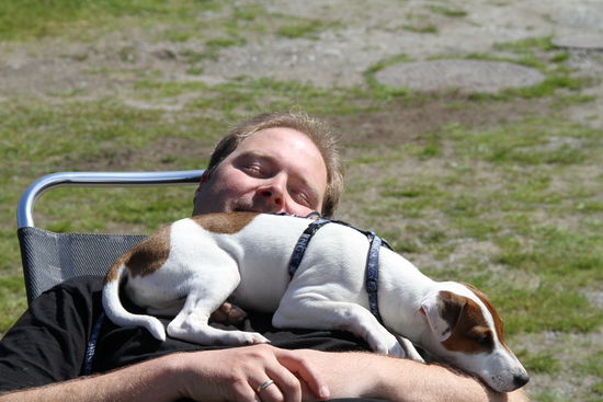 Bevor es losgeht, noch ein kleines Nickerchen