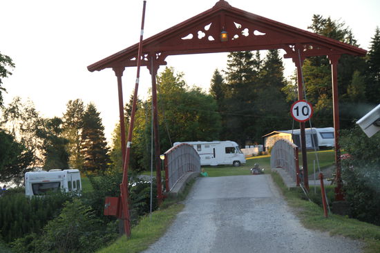 Unser Campingplatz in Trondheim für die nächsten 2 Tage