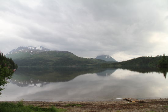 Das ist unser Bergsee auf der Südostseite von Mo I Rana. Ein absolutes Angler- und Mückenparadies !!!