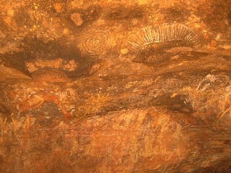 Malereien der Aborigines