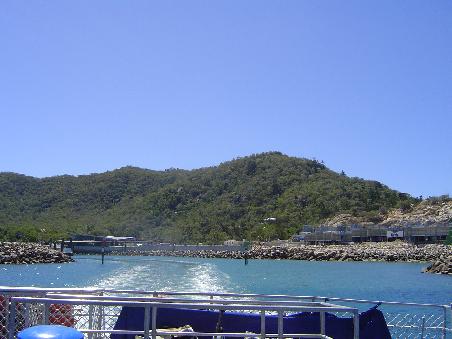zurueck auf der Faehre Richtung Townsville