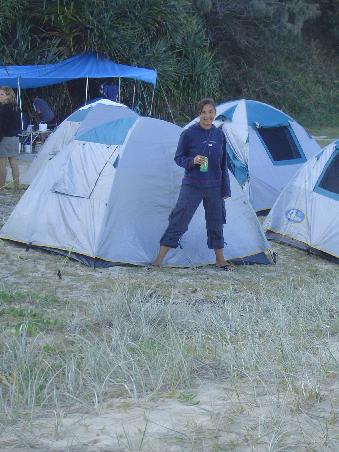 My tent, my beer, my freedom