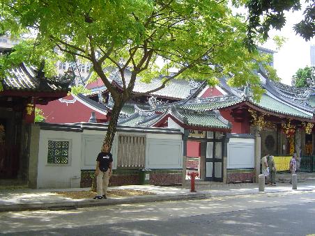 Chinesischer Tempel mit Maryam