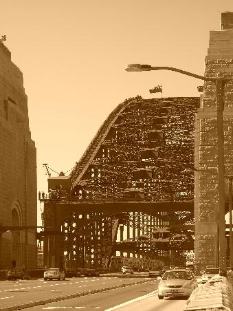 Traffic at Harbour Bridge