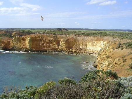 Der Beginn der Great Ocean Road
