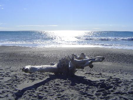 Am Strand bei Mahinapua