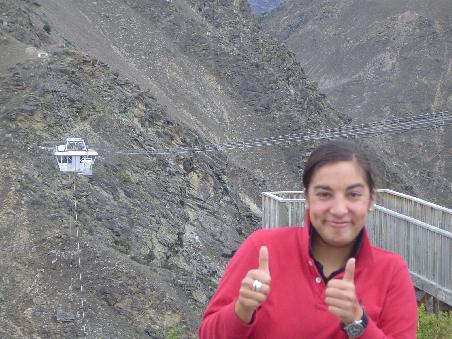 dem erfolgreich gemeisterten Nevis Jump