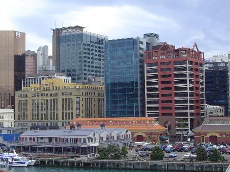 Blick auf Wellington