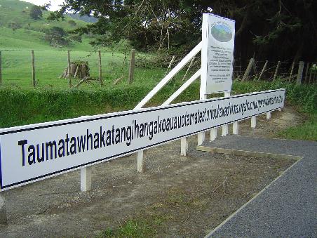 Der längste Ortsname der Welt